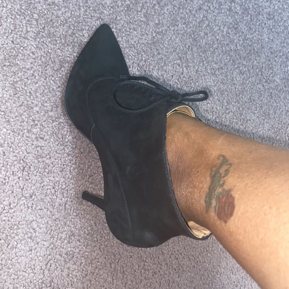 Madison Harding Suede Booties - Picture 4 of 11